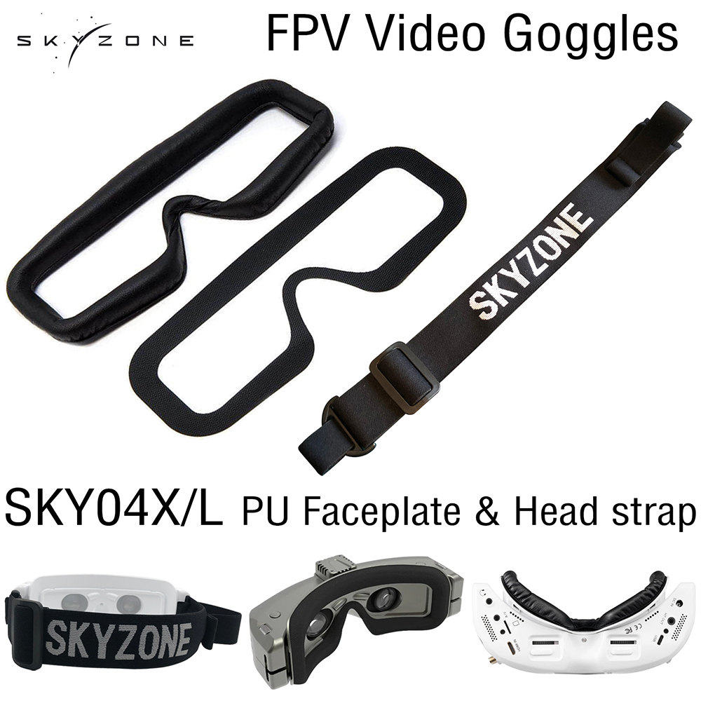 Skyzone SKY04X/L FPV สายรัดศีรษะ หน้ากาก เมจิกสติ๊ก เทป | Shopee Thailand