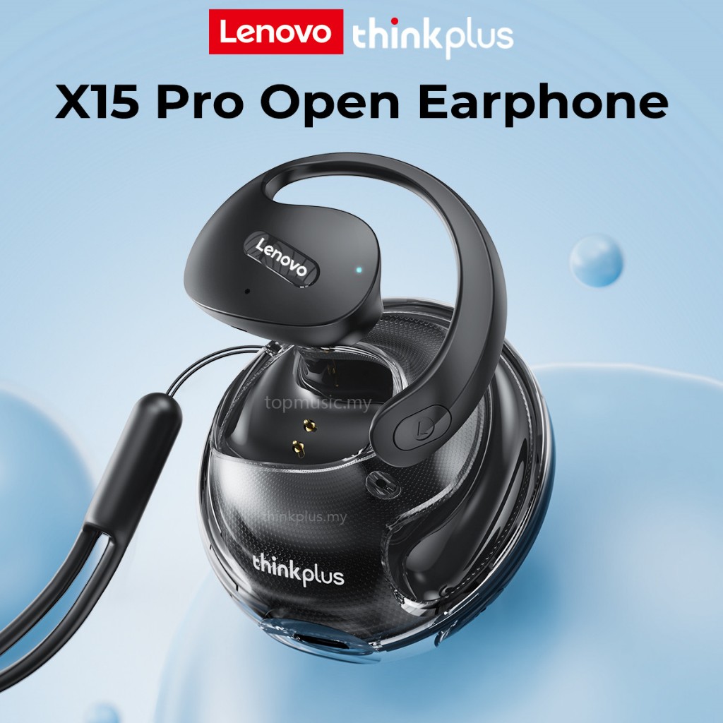 Lenovo thinkplus X15 Pro หูฟังบลูทูธไร้สาย OWS บลูทูธ 5.4 ลดเสียงรบกวน