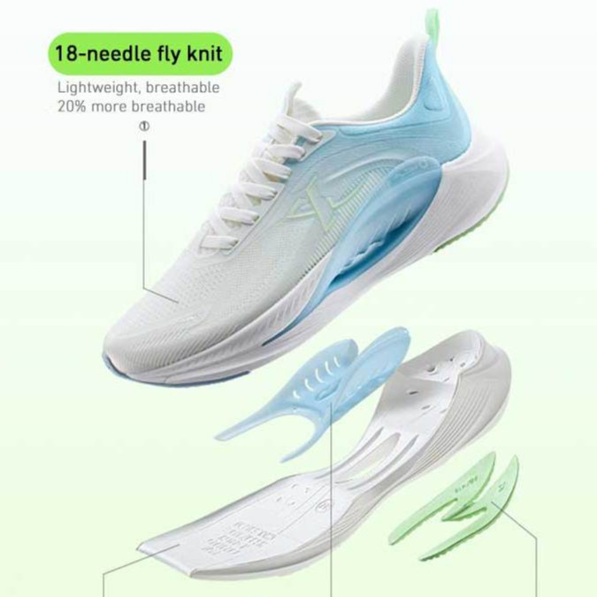 【xtep】X-Flow 7.0 | รองเท้าวิ่งที่ระบายอากาศได้ดี รองเท้าวิ่ง รองรับแรงกระแทก น้ําหนักเบา สําหรับผู้ชาย — รองเท้ากีฬา แบรนด์ Xtep ของแท้ 100% เช็คราคาจาก Shopee Lazada thumbnail 6