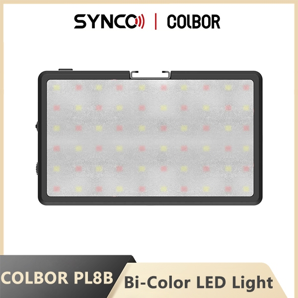 Colbor PL8B แผงไฟสตูดิโอ LED 5000mAh หรี่แสงได้ 2500-9000K สีเต็ม ชาร์จ ...