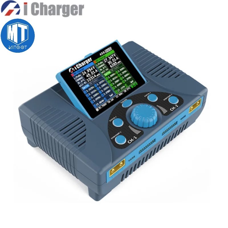 Icharger 458 Duo 1600W 45A อุปกรณ์ชาร์จแบตเตอรี่ พลังงานสูง สําหรับ