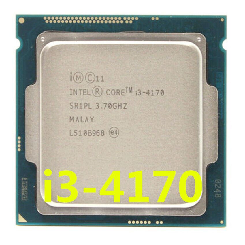 INTEL CPU I3-4170 3.7GHZ 2 คอร์/4 เธรด 54W Socket 1150 / Socket H3 ...