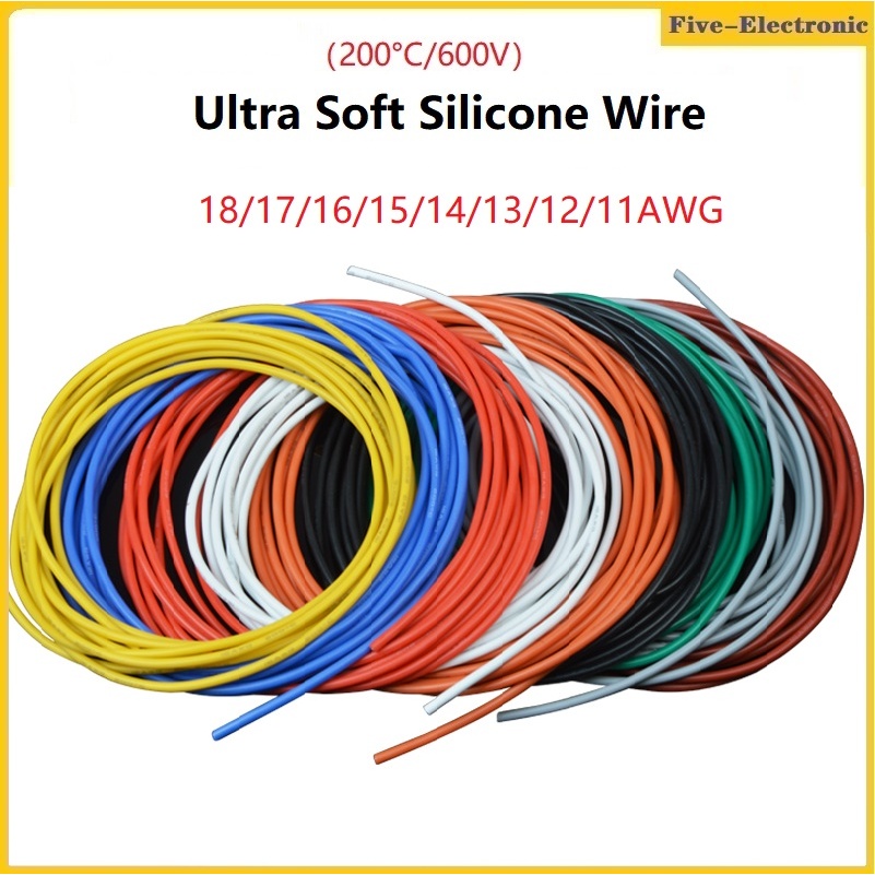 Buy In Bulk 18AWG Silicone Cable Flexible & High-Temp Resistant
