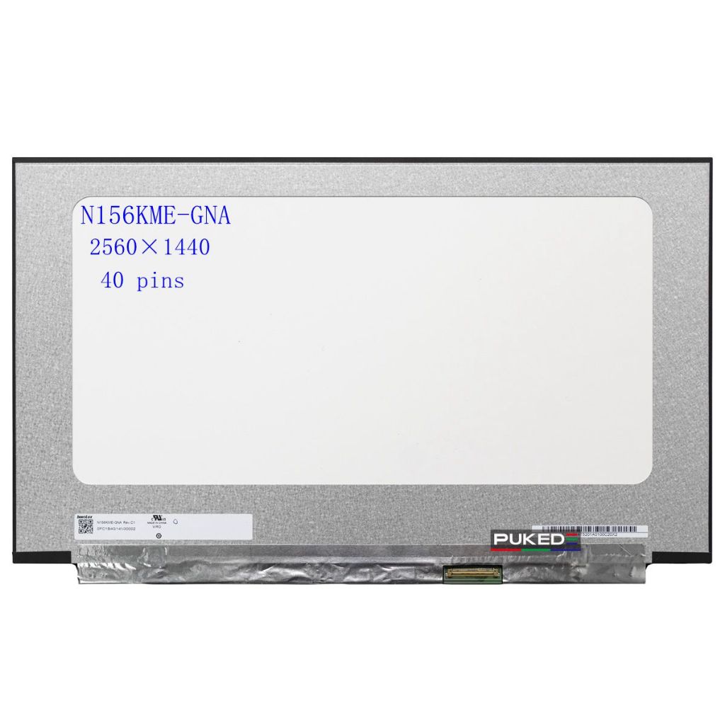 หน้าจอ LCD 15.6 นิ้ว 2K 165Hz N156KME-GNA สําหรับแล็ปท็อป NE156QHM-NY5 ...
