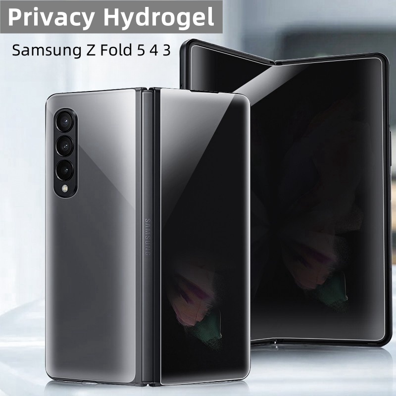 Samsung Galaxy Z Fold 6 5 4 3 5G AntiSpy Privacy Hydrogel Film Clear