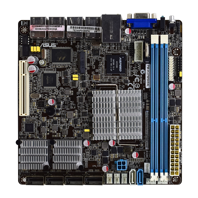 ASUS P9A-I/C2550/SAS/4L เมนบอร์ดเซิร์ฟเวอร์ 1 x ซ็อกเก็ต C2550 Intel ...