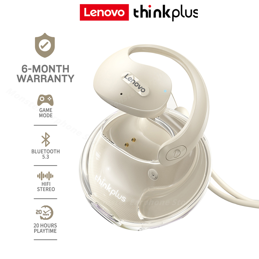 Lenovo Thinkplus X15 Pro หูฟังบลูทูธ Bluetooth 5.4 OWS หูฟังไร้สาย 3D ...