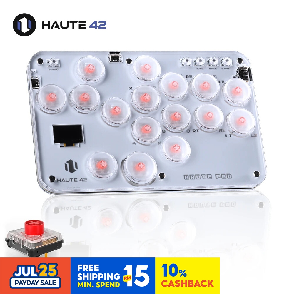 ⭐⭐⭐Haute42 Arcade Hitbox Controller Fight Stick PC Joystick Hitbox ...