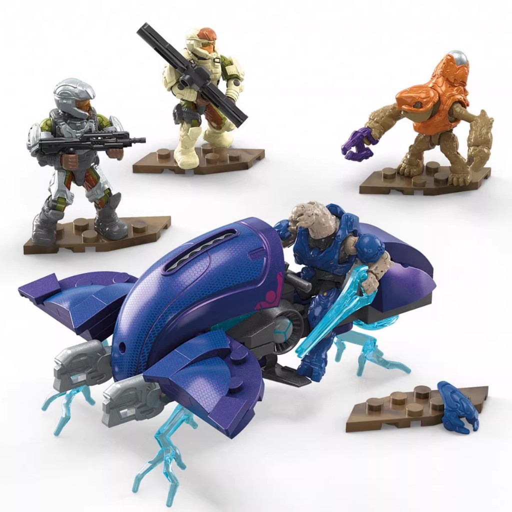 ใหม่ โมเดลฟิกเกอร์ Mega Bloks Halo Ghost Soul Song 4 คน | Shopee Thailand