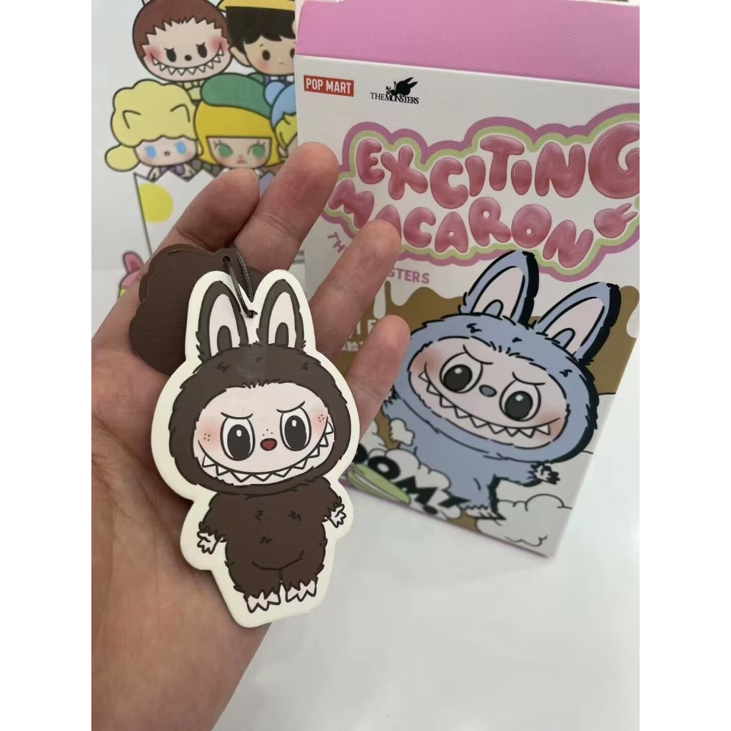 LABUBU Exciting Macaron Chestnut Cocoa ぬいぐるみ・マスコット