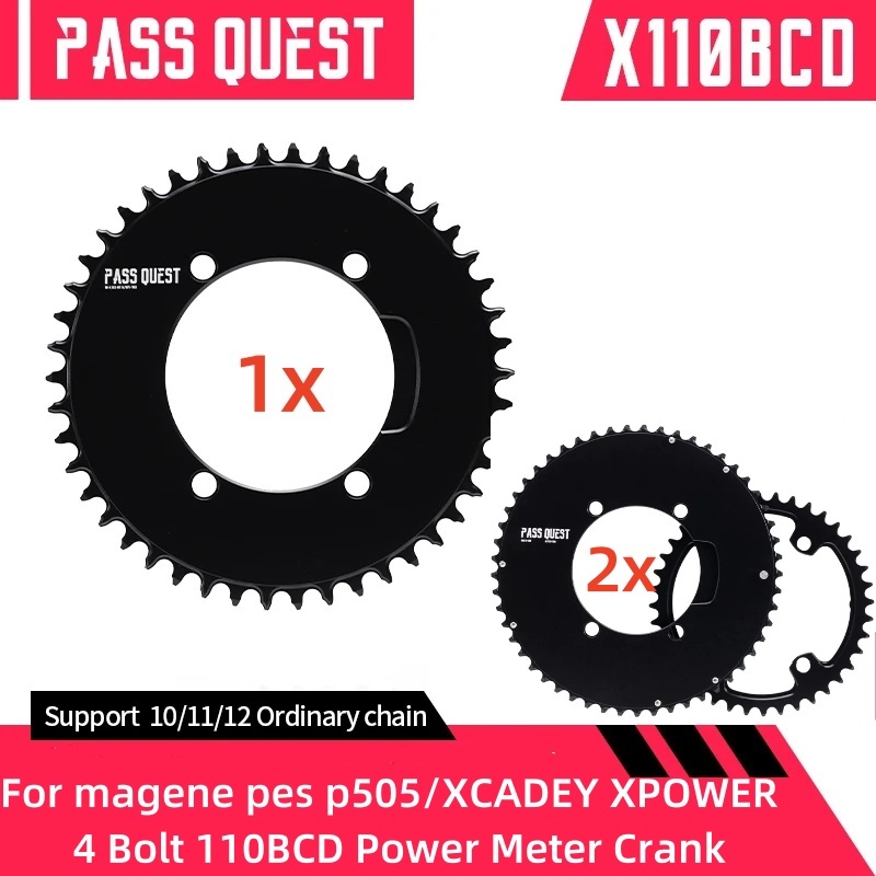 Magene Pes P505 Magene 170mm Power Meter Crankset And QED 50
