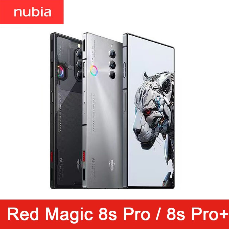 スマートフォン本体 Redmagic 8s pro 12/256gb global rom _nubia_red_magic_8s_pro_silver