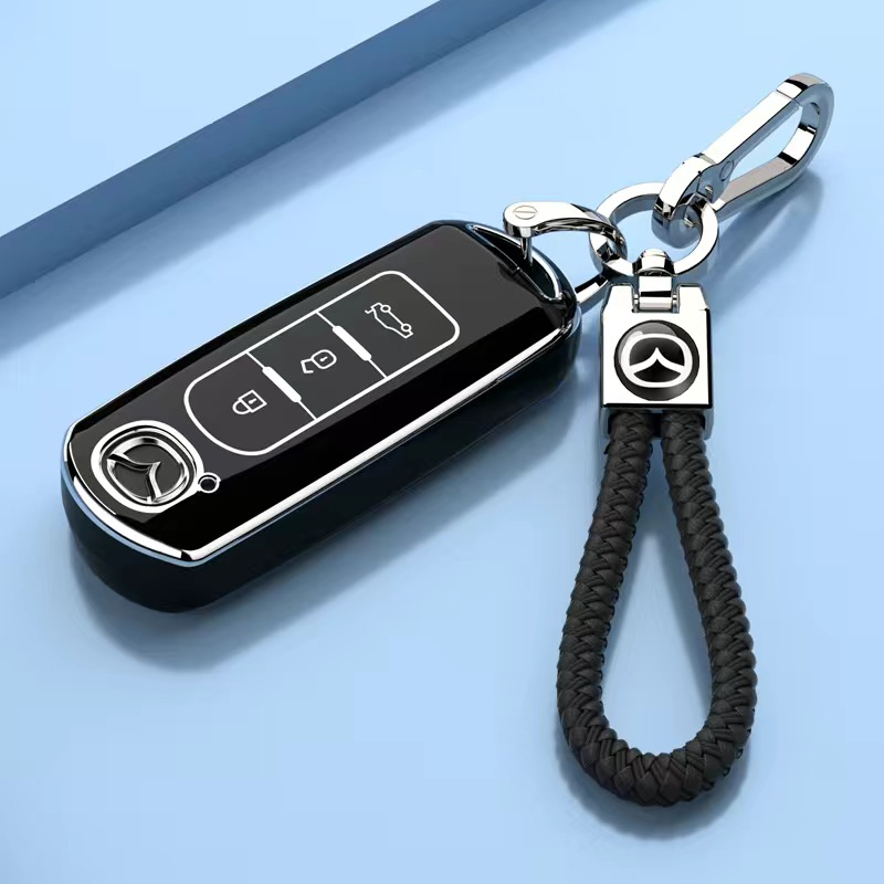 mazda key case เคสกุญแจรีโมทรถยนต์ TPU สําหรับ Mazda 2 3 6 Atenza Axela ...