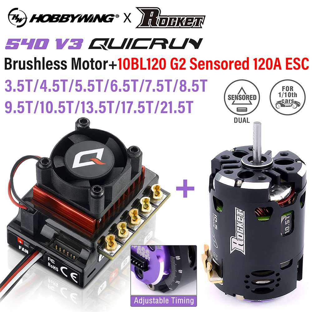 Garosa moteur sans balais RC Moteur sans balais Rocket MINI-Z 9500KV 2
