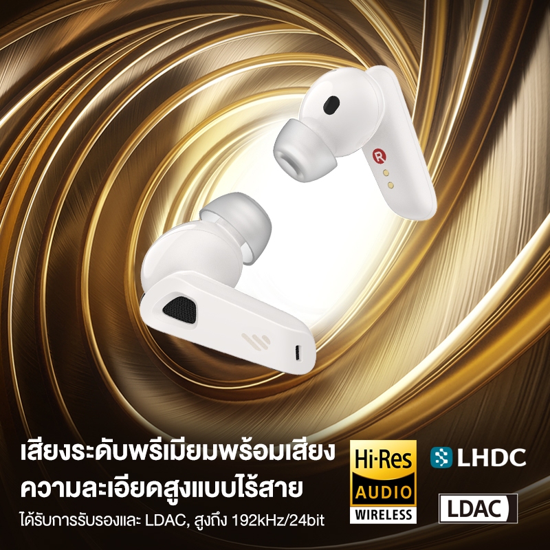 Edifier Neobuds Pro 2 TWS หูฟังอินเอียร์ตัดเสียงรบกวน 8-Mic Bluetooth 5.3 เสียงความละเอียดสูงไร้สาย ANC Wide-Band Multi-Channel