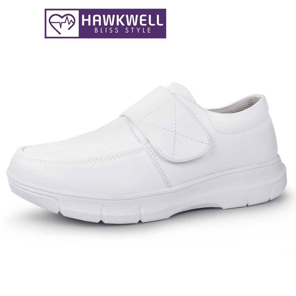 Hawkwell รองเท้าพยาบาล น้ําหนักเบา กันลื่น สําหรับผู้หญิง ใส่ทํางาน ...