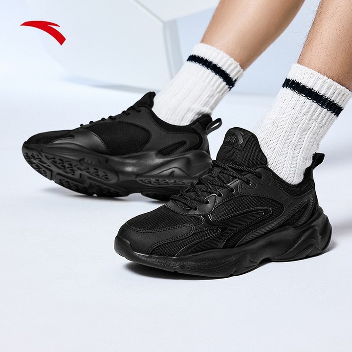 ANTA รองเท้าวิ่งย้อนยุคสำหรับผู้ชาย ทนทาน น้ำหนักเบา สวมใส่สบาย ระบายอากาศ รองเท้าแบบลำลอง 912418855 — รองเท้ากีฬา แบรนด์ Anta ของแท้ 100% เช็คราคาจาก Shopee Lazada thumbnail 4