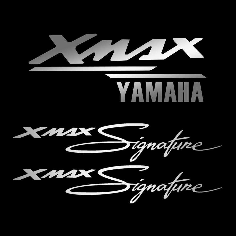 สติ๊กเกอร์ yamaha xmax โลโก้ Logo สติ๊กเกอร์ตกแต่งรถจักรยานยนต์ ใช้กับ ...