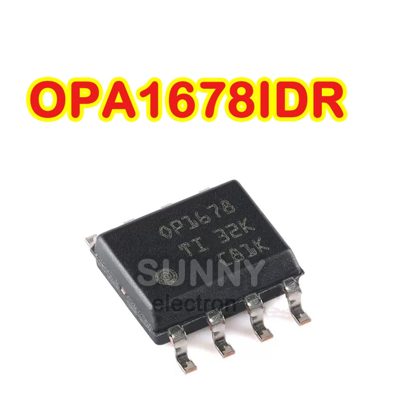 OPA1678IDR SOP8 OP1678 TI32K C81K IC SMD ชิป Opamp เสียง | Shopee Thailand