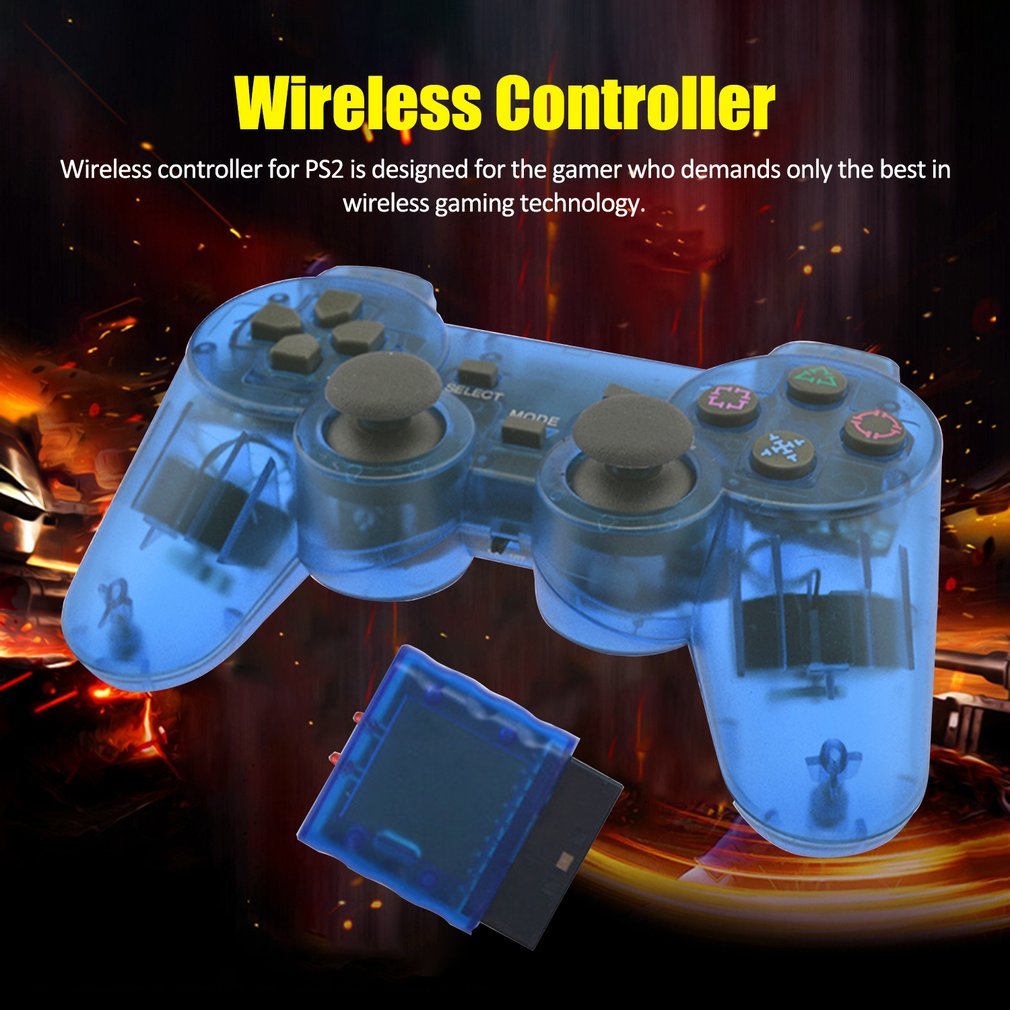 ส่วนลดใหญ่ Wireless Gamepad 2.4G for Snoy PS2 Console Joystick Wireless ...
