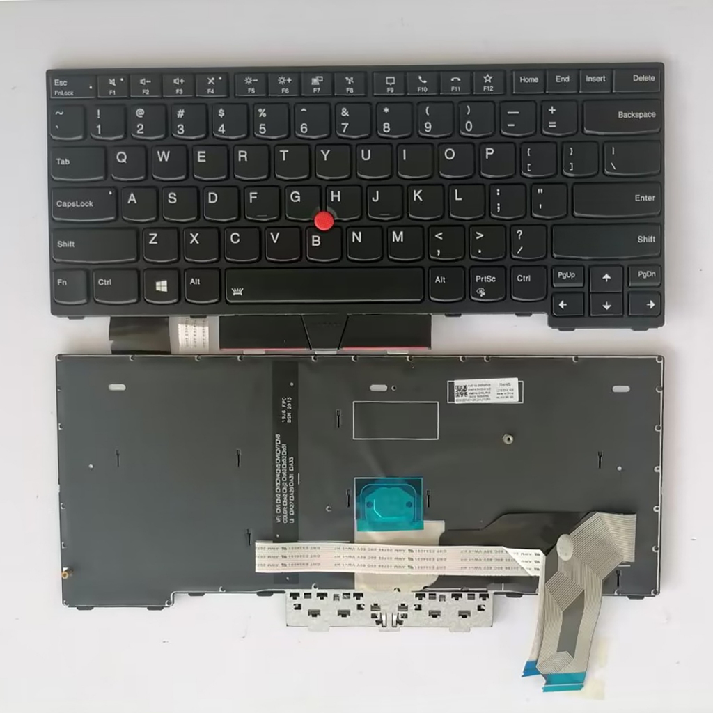 แล็ปท็อปเปลี่ยน US รูปแบบคีย์บอร์ดสําหรับ Lenovo Thinkpad L14 L14 GEN1 ...
