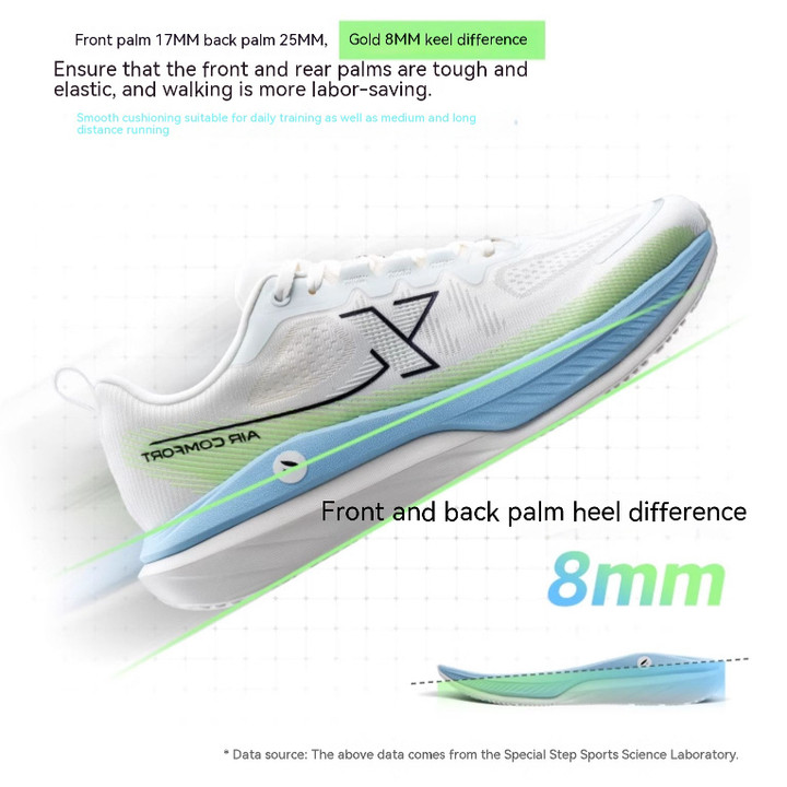 【xtep】Xingyun-DC | เหมาะสำหรับการเดิน 20,000 ก้าวต่อวัน+ โฟมไดนามิกพื้นนุ่ม — รองเท้ากีฬา แบรนด์ Xtep ของแท้ 100% เช็คราคาจาก Shopee Lazada thumbnail 5
