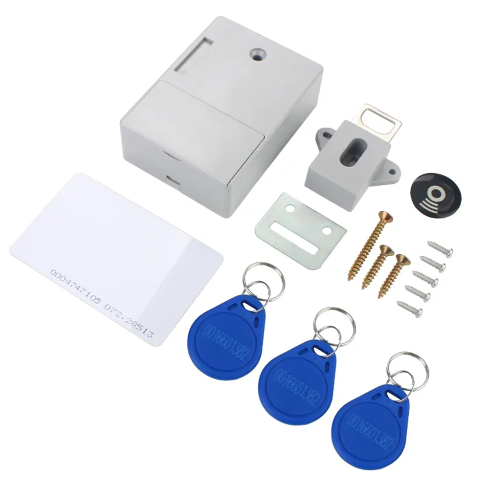 EMID Card Smart Sensor ล็อคอิเล็กทรอนิกส์ซ่อนลิ้นชักล็อคตู้ประตูล็อค ...