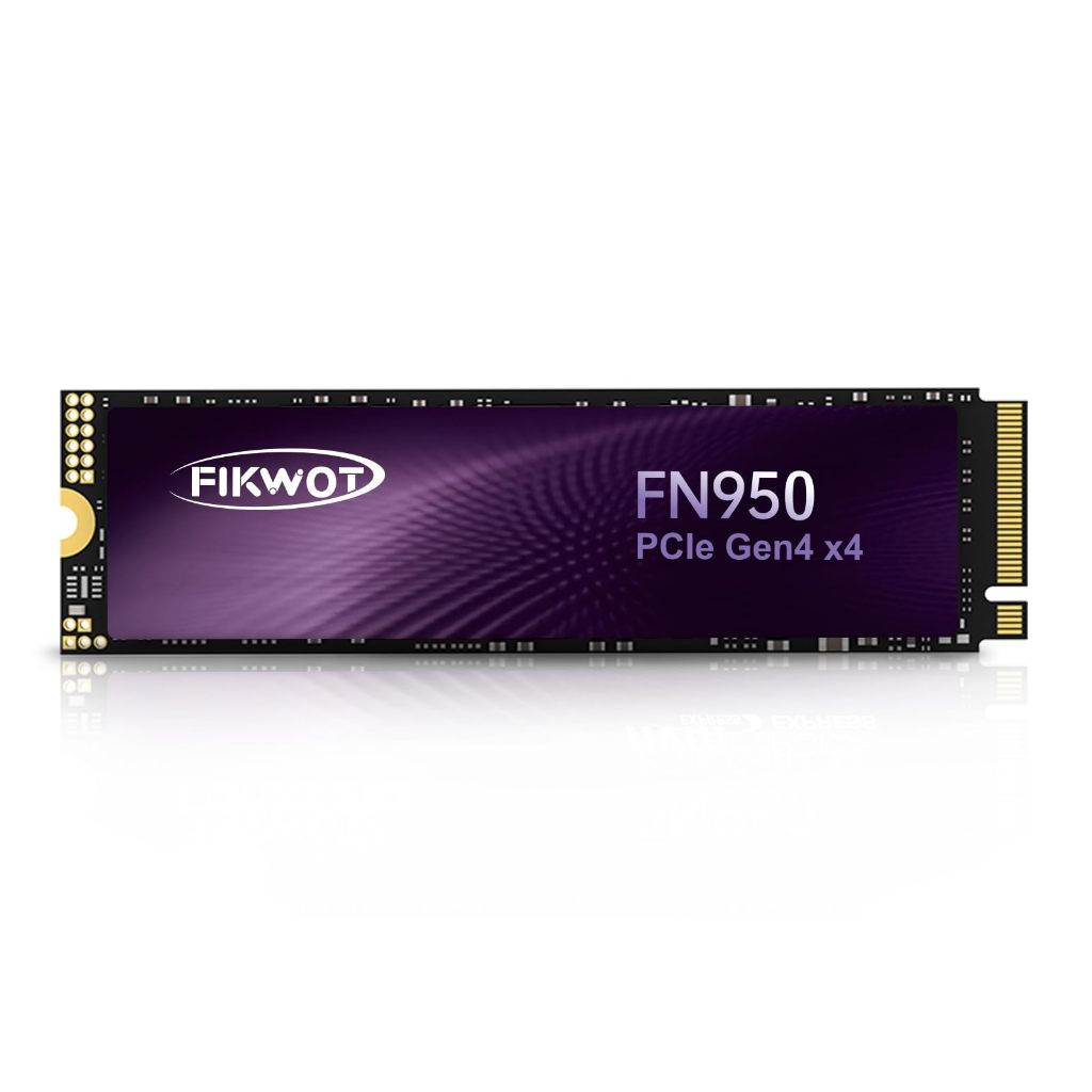 Fikwot FN960 2TB M.2 2280 PCIe Gen4 x4 NVMe 1.4 SSD mit Kühlkörper