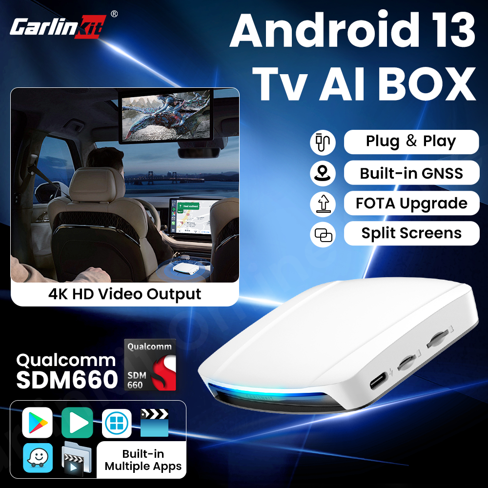 Carlinkit 2024 ใหม่ 8+128GB Android 13 CarPlay AI กล่อง HDMI ไร้สาย ...
