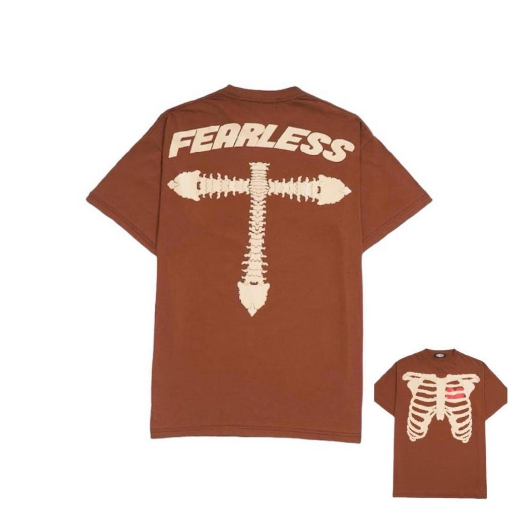Sk SNEAKER X FEARLESS BONE เสื้อยืด สีดํา สําหรับผู้ชาย | Shopee Thailand