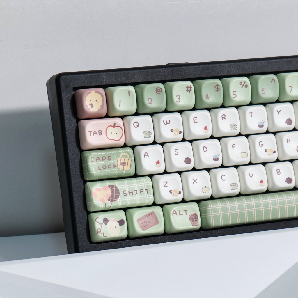 น้ำชายามบ่ายของป่า Keycaps SOA Profile ปุ่มกดคีย์บอร์ดเชิงกล PBT Dye ...