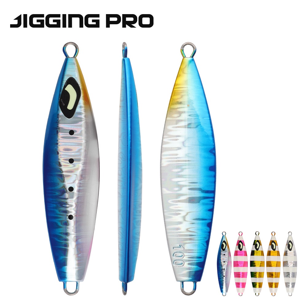 Jigging PRO 100g 130g 160g 200g 300g ช้า Jigging Lure ญี่ปุ่นออกแบบ ...