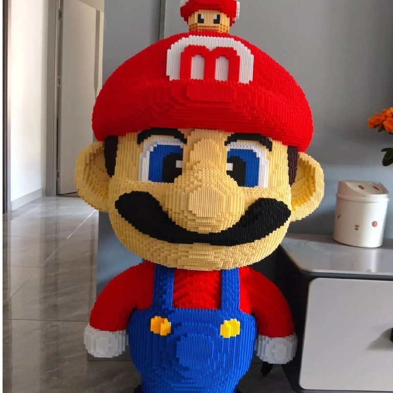 Mario Building Block ของเล ่ นเพื ่ อการศึกษา Decompression ปริศนาสาม ...