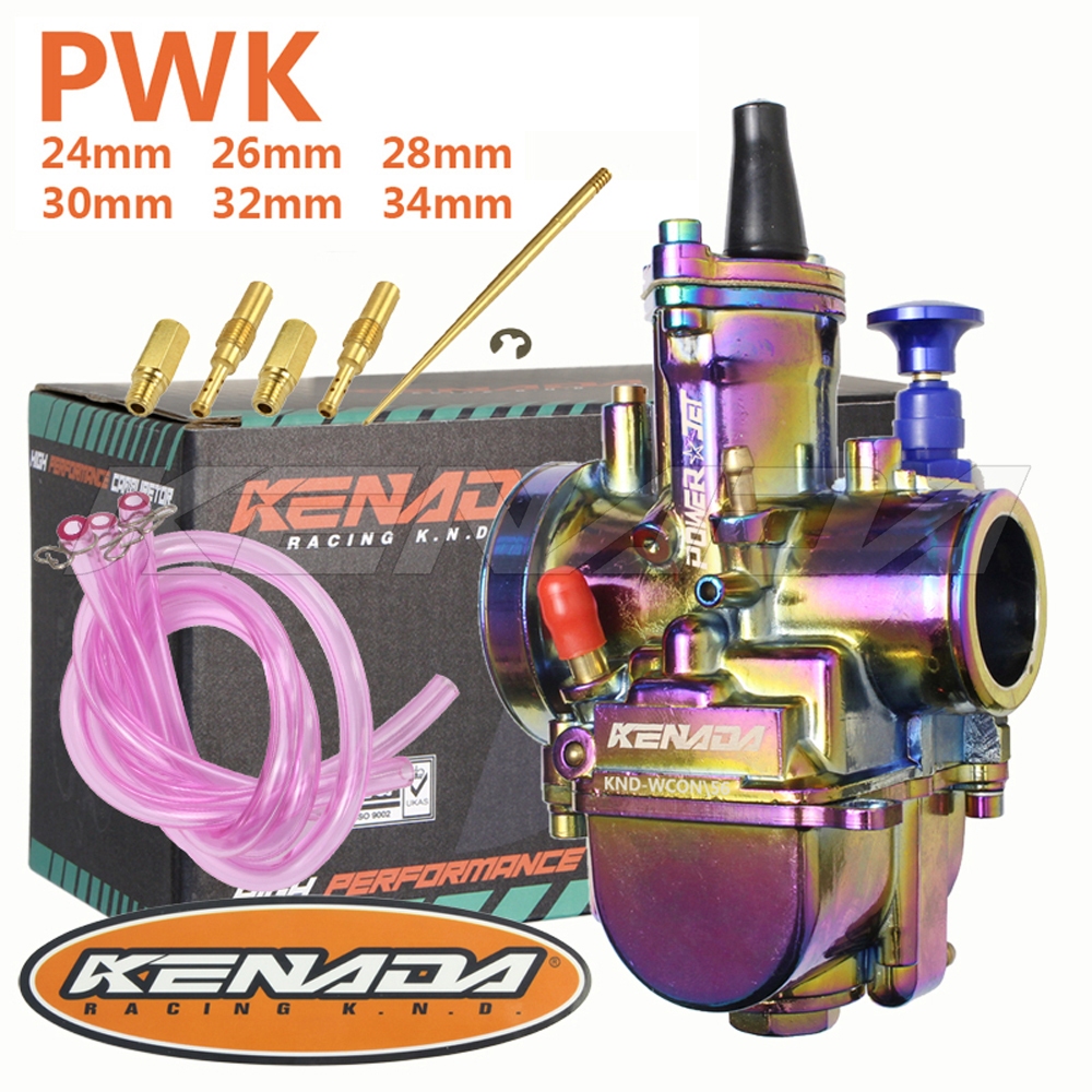 KENADA RACING อุปกรณ์คาร์บูเรเตอร์ pwk 24 มม. 26 มม. 28 มม. 30 มม. 32 ...
