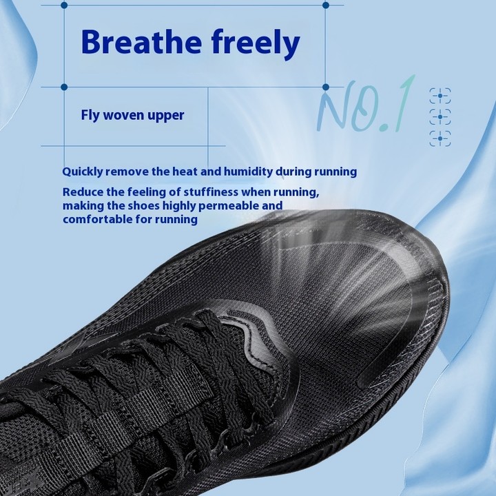 【xtep】easy run | รองเท้าวิ่งสำหรับผู้ชาย น้ำหนักเบาและสวมใส่สบาย — รองเท้ากีฬา แบรนด์ Xtep ของแท้ 100% เช็คราคาจาก Shopee Lazada thumbnail 2