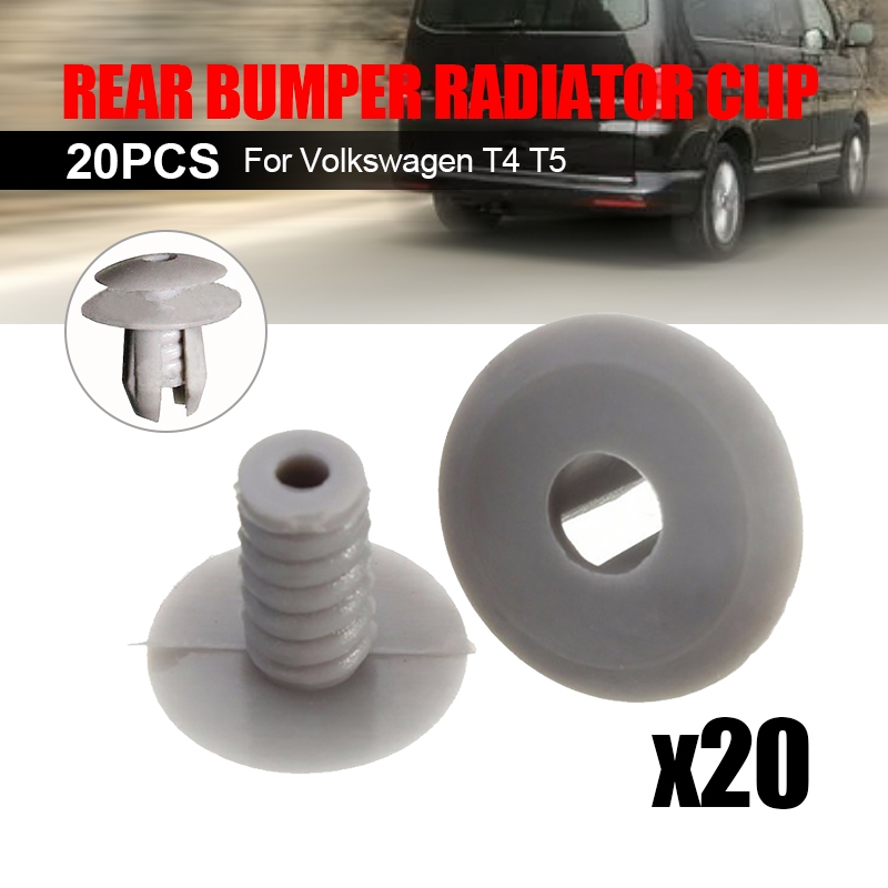 1 ชิ ้ น / 20 ชิ ้ นสีเทา Trim แผงซับคลิปพลาสติก Fastener สีเทาสําหรับ ...