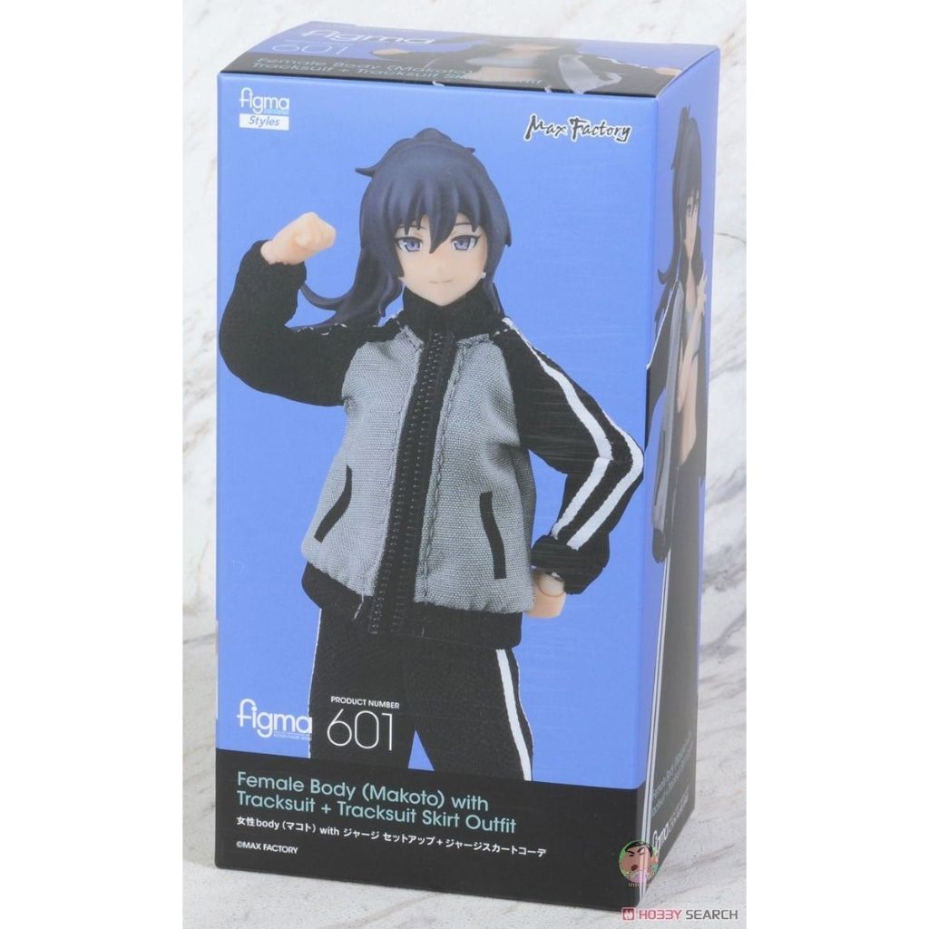 Max Factory 601 figma หญิง (Makoto) พร้อมชุดวอร์ม + ชุดกระโปรงวอร์ม ...