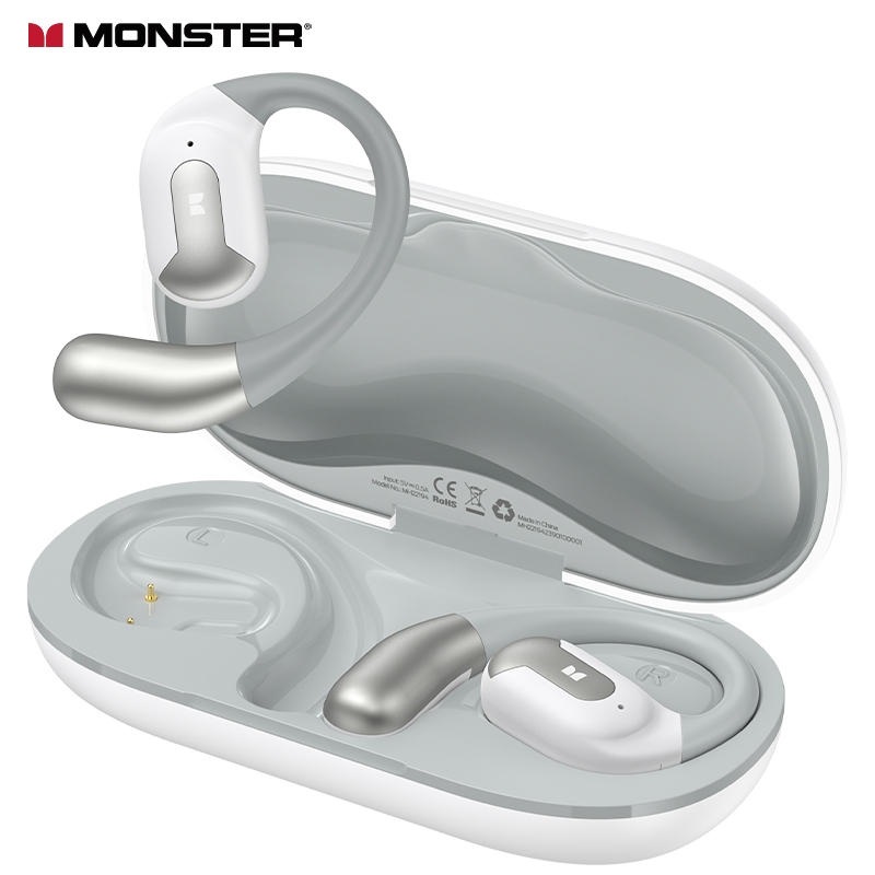 Monster OPEN EAR AC317 หูฟังบลูทูธ OWS พร้อมไมโครโฟน กันน้ํา สเตอริโอ ...
