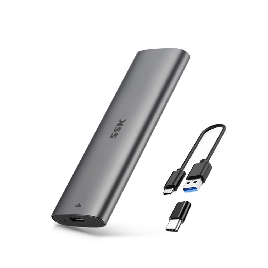 SSK 550MB/s SSD ภายนอก 256GB External SSD USB3.1 Gen2 External Solid ...