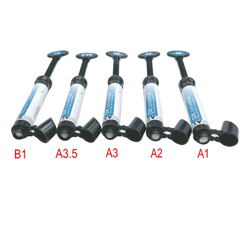 Denu Flow Resin - A2 Syringe, 2 x 2 Gm. Light cured flowable composite resin