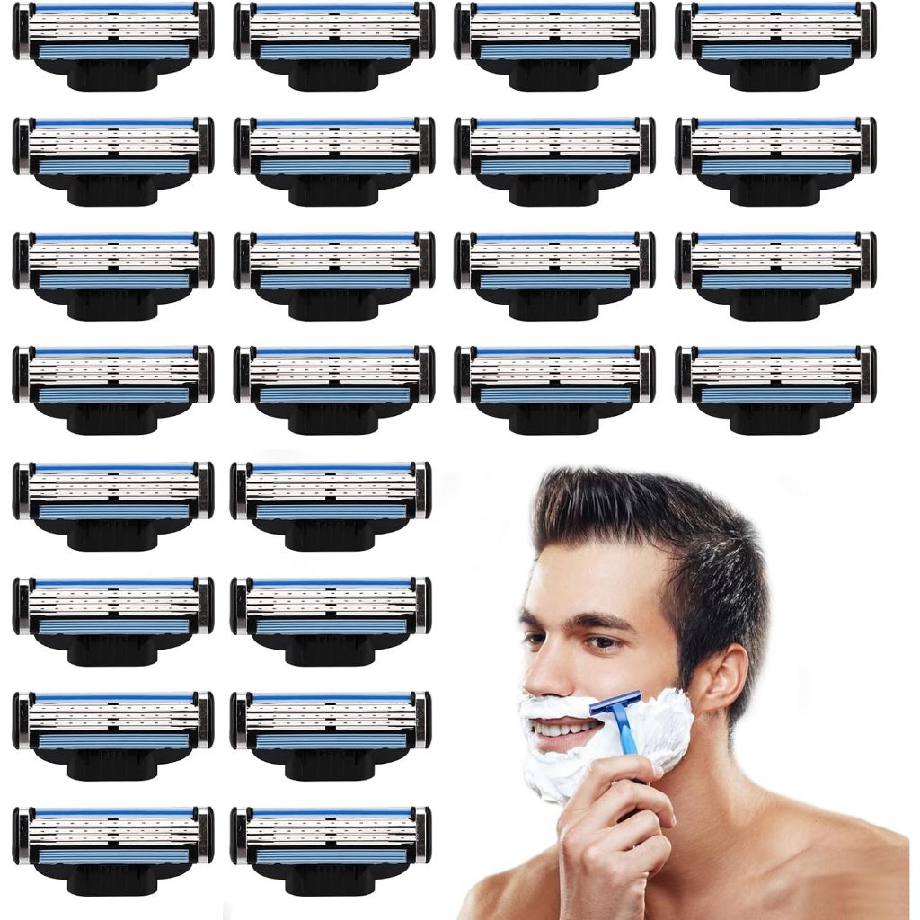 ใบมีดมีดโกน Men, Replacement Razor Blade Refills | Shopee Thailand