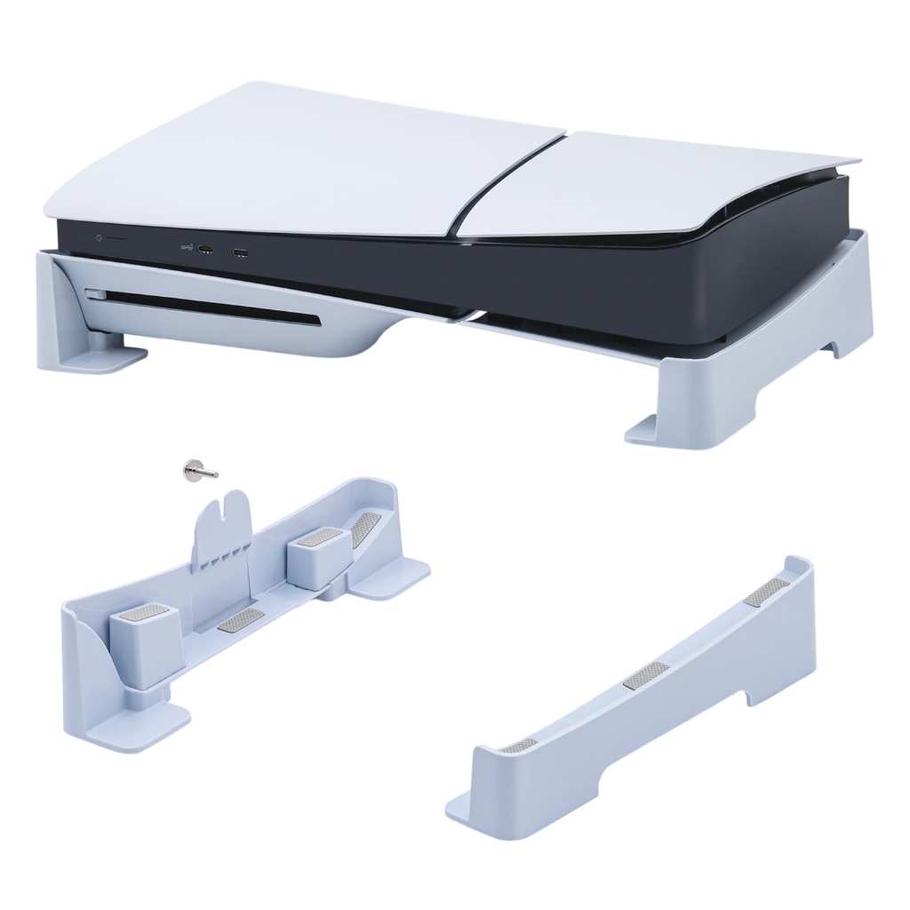 ขาตั้งฐานแนวนอนสําหรับ PS5 Pro/PS5 Slim DE/UHD Gaming Console (ไม่สําหรับคอนโซล PS5!)