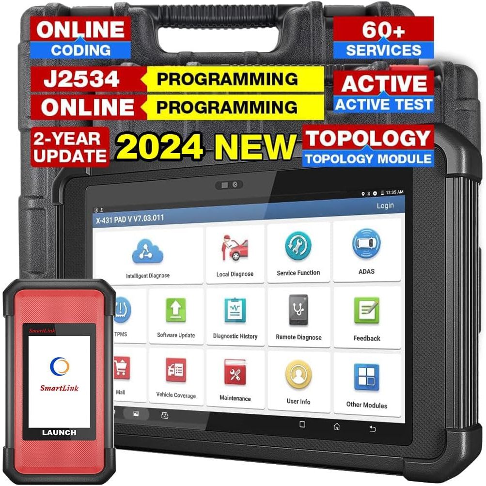 เปิดตัว X431 Pad V Elite J2534 Reprogramming Tool, ออนไลน ์ ECU Coding ...