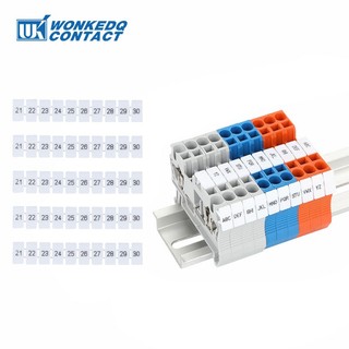 Terminal Block Marker Strip Lable ZB3.5/ZB4/ZB5/ZB6/ZB8/ZB10 ZBFM3.5 ...