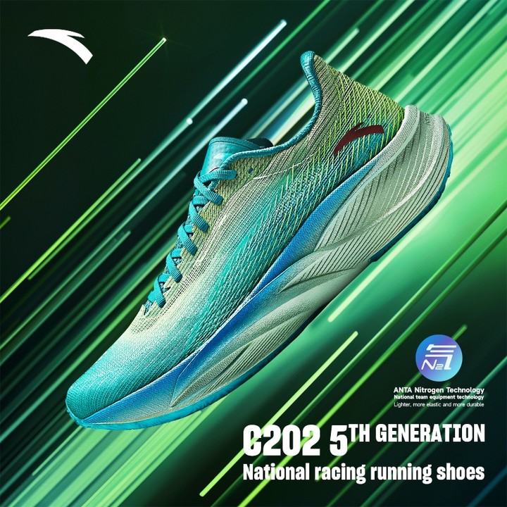ANTA C202 5 ผู้ชาย มืออาชีพ รองเท้าวิ่ง ไนโตรเจนเทค แผ่นคาร์บอนไฟเบอร์ การฝึกซ้อม กีฬา 112455563 — รองเท้ากีฬา แบรนด์ Anta ของแท้ 100% เช็คราคาจาก Shopee Lazada thumbnail 2