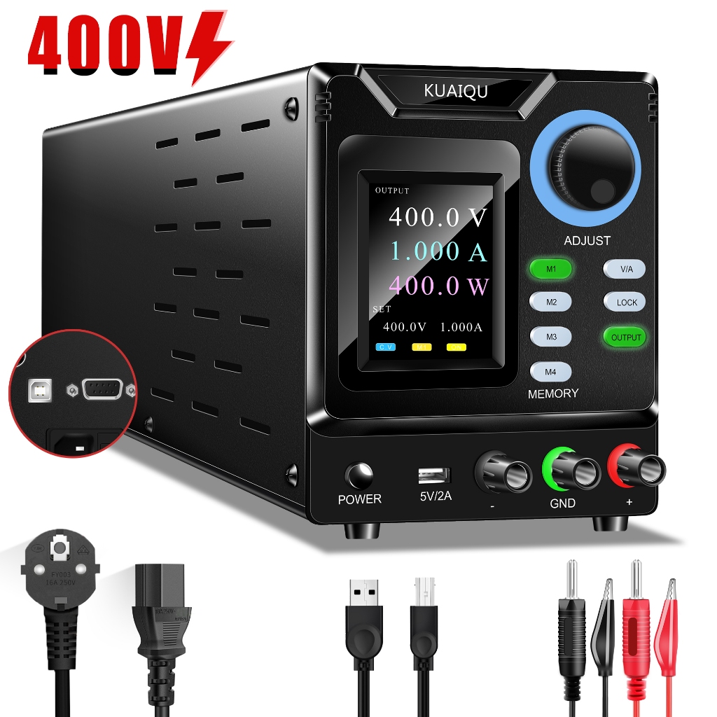 Nice-power 200V 300V 400V 600V 1000V 1A RS232/USB Programmable DC Power ...