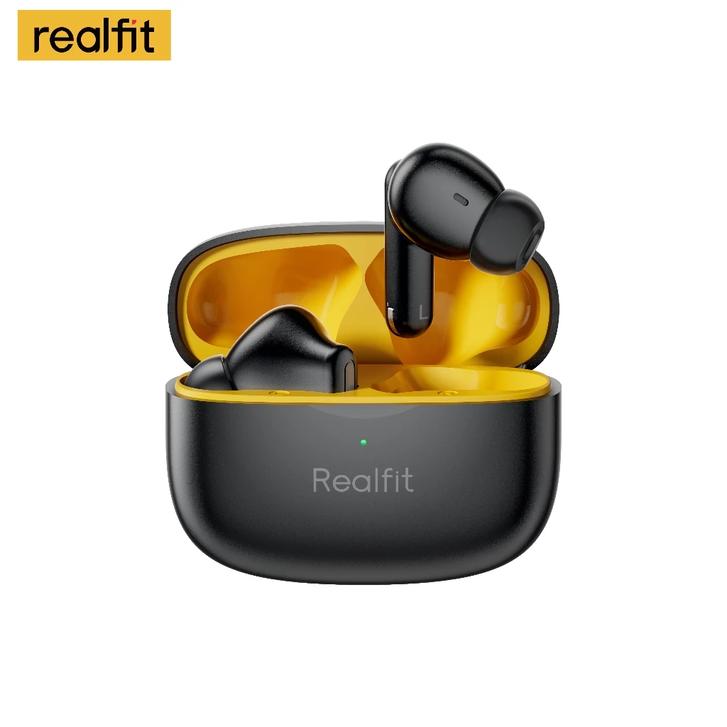 realfit F3 ANC Bluetooth 5.4 หูฟังบลูทูธ -38dB ตัดเสียงรบกวน พร้อมไมโครโฟน Bass หูฟัง คุณภาพเสียงดี