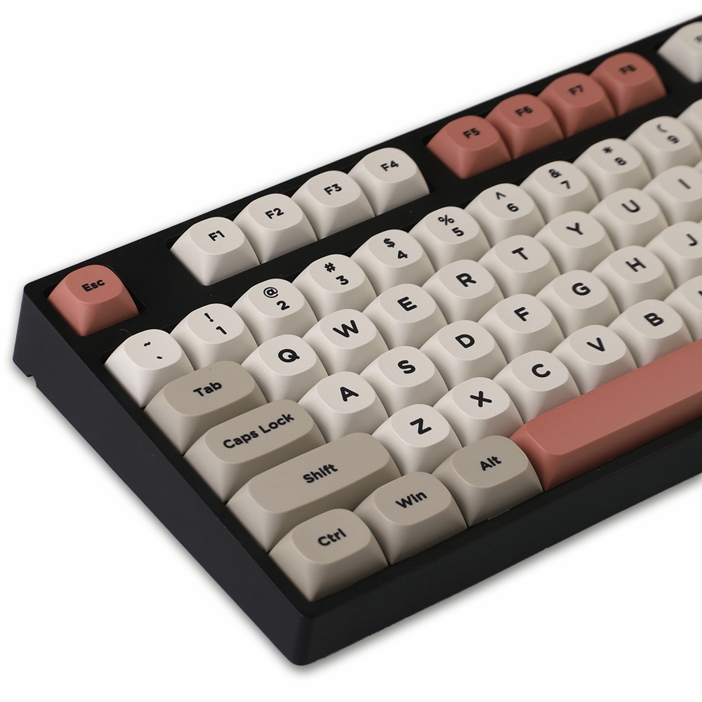 142 คีย์ GMK 9009 keycap Retro MA โปรไฟล์ PBT Keycaps สําหรับ MX Switch ...