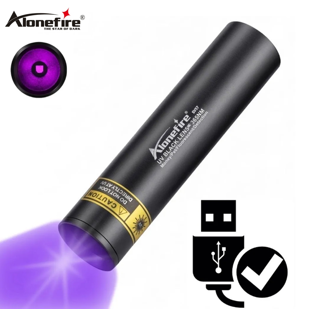 Alonefire SV57 3W 365nm UV USB 