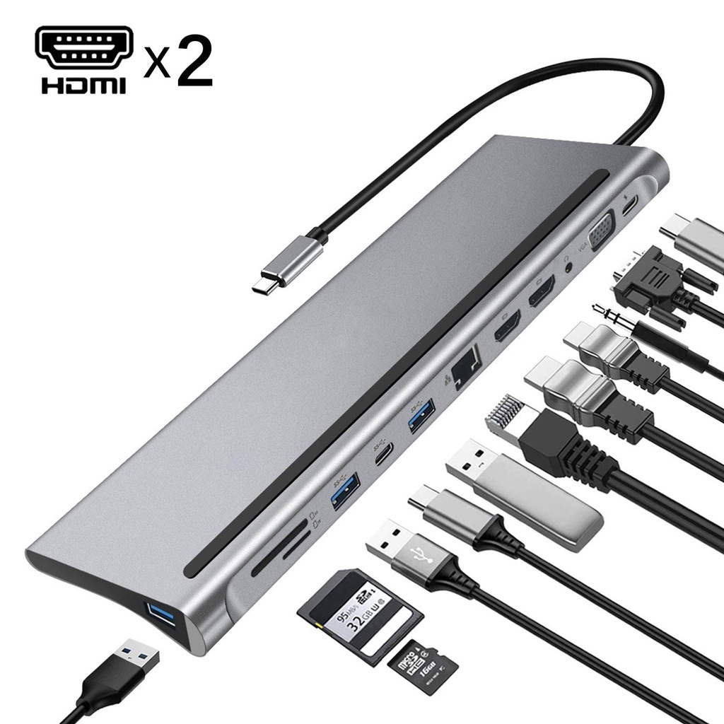 Promo DOCKING STATION HUB USB C/A 3.2 9 IN 1 UGREEN PD 100W HDMI DP 4K